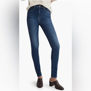 Madewell 10” high rise skinny